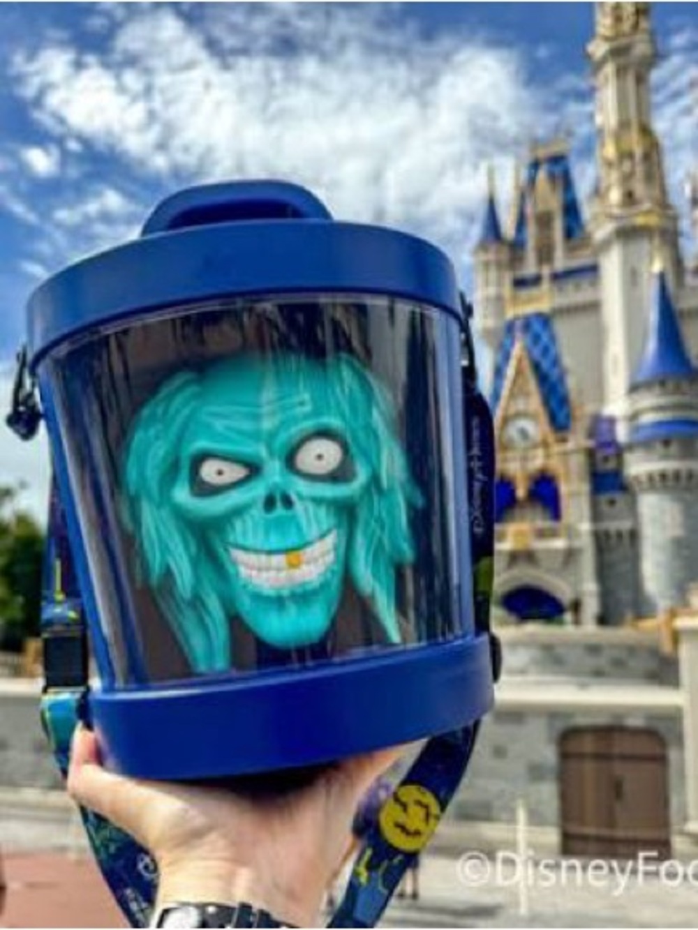 Disney Haunted Mansion Hatbox Ghost Popcorn Bucket 2026 NEW Light Up